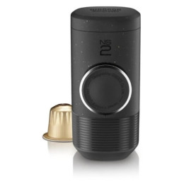 Reise-Kaffeemaschine Wacaco Minipresso na kapsle Nespresso schwarz