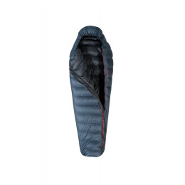 Daunenschlafsack Patizon R600 S (156-170 cm) dunkelblau Navy / red zipper