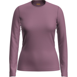 Damen-T-Shirt Icebreaker W's 200 Oasis LS Crewe lila Deco