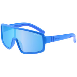Sportbrille R2 Invader blau Barva čočky : hnědá Povrchová úprava čočky : ledově modrý chrom