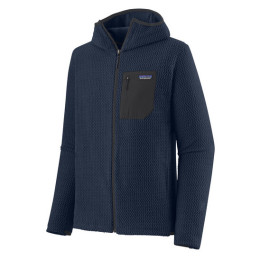 Herren Funktions-Sweatshirt Patagonia R1 Air Full Zip Hoody blau/schwarz New Navy