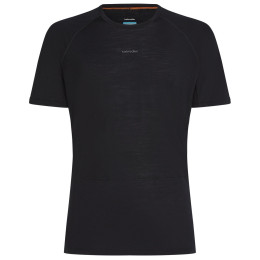 Herren-Funktionsshirt Icebreaker M Mer 125 ZoneKnit SS Crewe schwarz BLACK