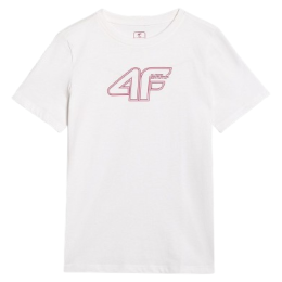 Damen-T-Shirt 4F Tshirt F2388 weiß WHITE