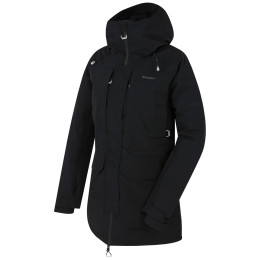 Damen-Wintermantel Husky Nigalo L schwarz black