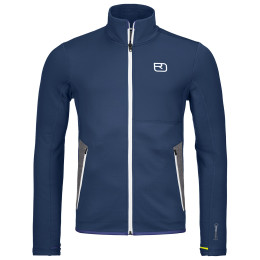 Herren-Sweatshirt Ortovox Fleece Jacket M blau deep ocean