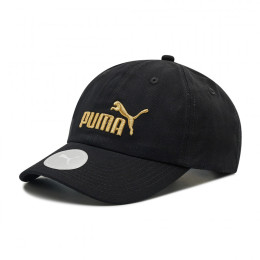 Baseballmütze Puma ESS Cap 2021 schwarz Puma Black-Gold-No 1