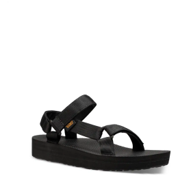 Damensandalen Teva Midform Universal schwarz Black