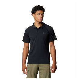 Herren-T-Shirt Columbia Alpine Chill™ Pro Polo schwarz Black
