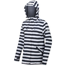 Damenjacke Regatta Bertille schwarz/weiß NavyStripe