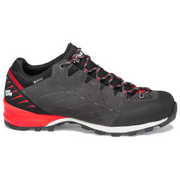Trekkingschuhe Hanwag Makra Pro Low grau/rot asphalt/red