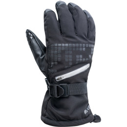 Skihandschuh Hi-Tec Roden schwarz Black/GrayPrint