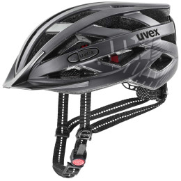 Fahrradhelm Uvex City I-Vo schwarz All Black Mat