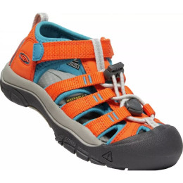 Kindersandalen Keen Newport H2 JR orange/blau safety orange/fjord blue