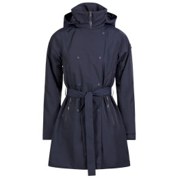 Damen-Wintermantel Fundango Charlotte Trenchcoat dunkelblau patriot blue