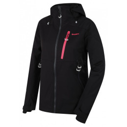 Damen-Softshell-Jacke Husky Sauri L schwarz Black