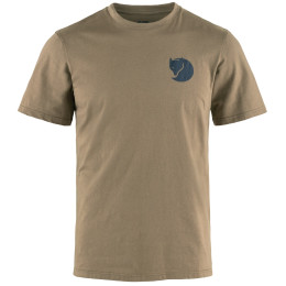 Herren-T-Shirt Fjällräven Walk With Nature T-shirt M braun Suede Brown