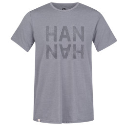 Herren T-Shirt Hannah Grem 2023 grau steel gray mel (black)