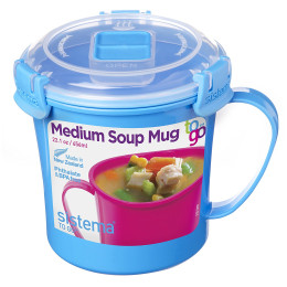 Tasse Sistema Microwave Medium Soup Mug blau