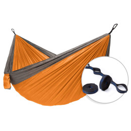 Hängematte Hamaka.eu Camping für zwei Slap Strap orange