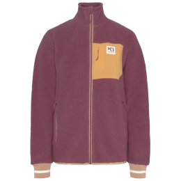 Damen-Sweatshirt Kari Traa Rothe Midlayer rot plum