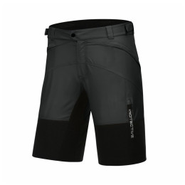 Herren-Radhose Protective P-Bounce antracit schwarz/grau antracit