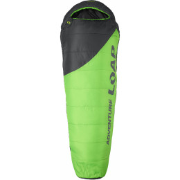 Schlafsack Loap Sarmat grün/schwarz GRN/BLK