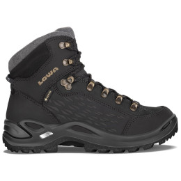 Damen Trekkingschuhe Lowa Renegade Warm Gtx Mid Ws schwarz/beige black/champagne