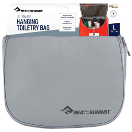 Kosmetiktasche Sea to Summit Ultra-Sil Hanging Toiletry Bag Large grau High Rise