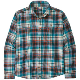 Herrenhemd Patagonia Fjord Flannel Shirt blau/hellblau Lavas: Belay Blue