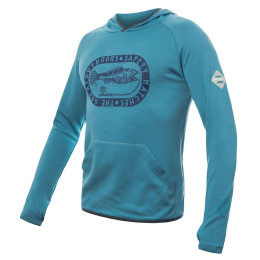 Herren-Sweatshirt Sensor Merino Upper Outdoors hellblau mint blue