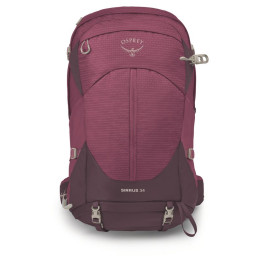 Damen Wanderrucksack Osprey Sirrus 34 lila elderberry purple/chiru tan