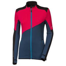 Damen Funktions-Sweatshirt Progress Territoria blau/rot