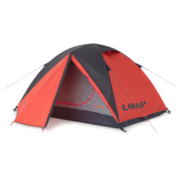 Wanderzelt Loap Tempra 2 orange/grau ORG/GRY