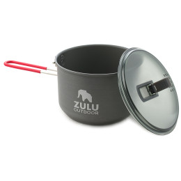 Outdoor-Kochgeschirr Zulu Indi 1,3l grau