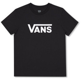 Damen-T-Shirt Vans Wm Drop V Ss Crew-B schwarz Black