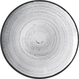 Teller Brunner Tivoli Dinner plate weiß/schwarz