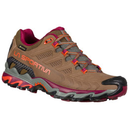 Damenschuhe La Sportiva Ultra Raptor II Leather Woman GTX braun Taupe/Red Plum