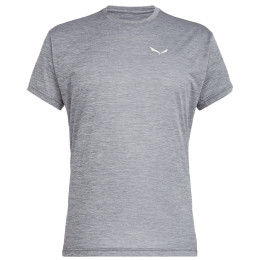 Herren-T-Shirt Salewa Puez Melange Dry M S/S Tee grau 538 quiet shade melange