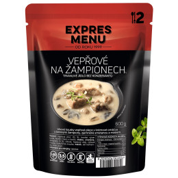 Fertigessen Expres menu Schweinefleisch mit Pilzen 600g