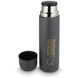 Thermokanne Zulu Vacuum Flask 0,75L grau/gelb grey