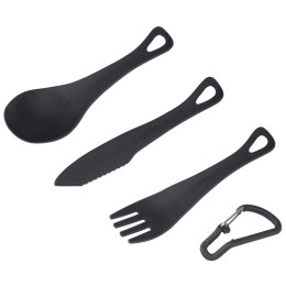 Besteckset Sea to Summit Delta Cutlery Set grau Grey
