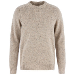 Herrenpullover Fjällräven Övik Neps Knit Sweater M beige Grey