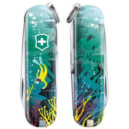 Taschenmesser Victorinox Classic LE Deep Dive türkis DeepDive