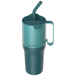 Thermotasse Klean Kanteen Rise 36oz Tumbler (w/ Flip Straw Lid) blau Brittany Blue
