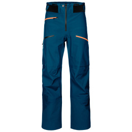 Herrenhose Ortovox 3L Deep Shell Pants blau PetrolBlue