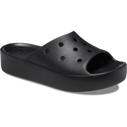 Damenpantoffeln Crocs Platform slide schwarz Black