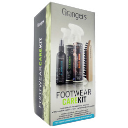 Reinigungsset Granger's Footwear Care Kit schwarz
