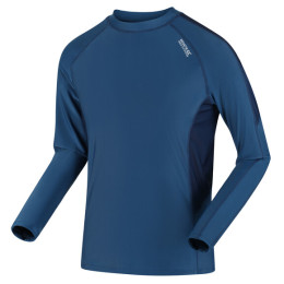 Herren-T-Shirt Regatta LS Rash Guard blau DynBlu/MnltD