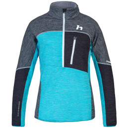 Damen-Sweatshirt Hannah Meda Hz schwarz/blau light gray/anthracite mel