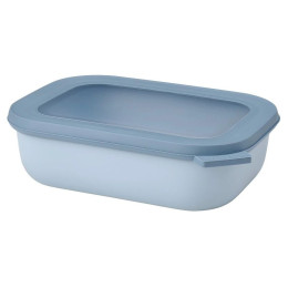 Schüssel Mepal Cirqula Rectangular 1000 ml blau Nordic Blue